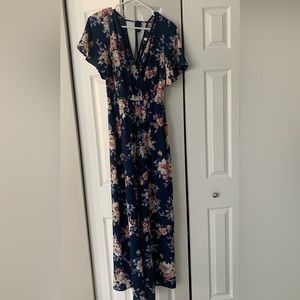 Floral jumpsuit
